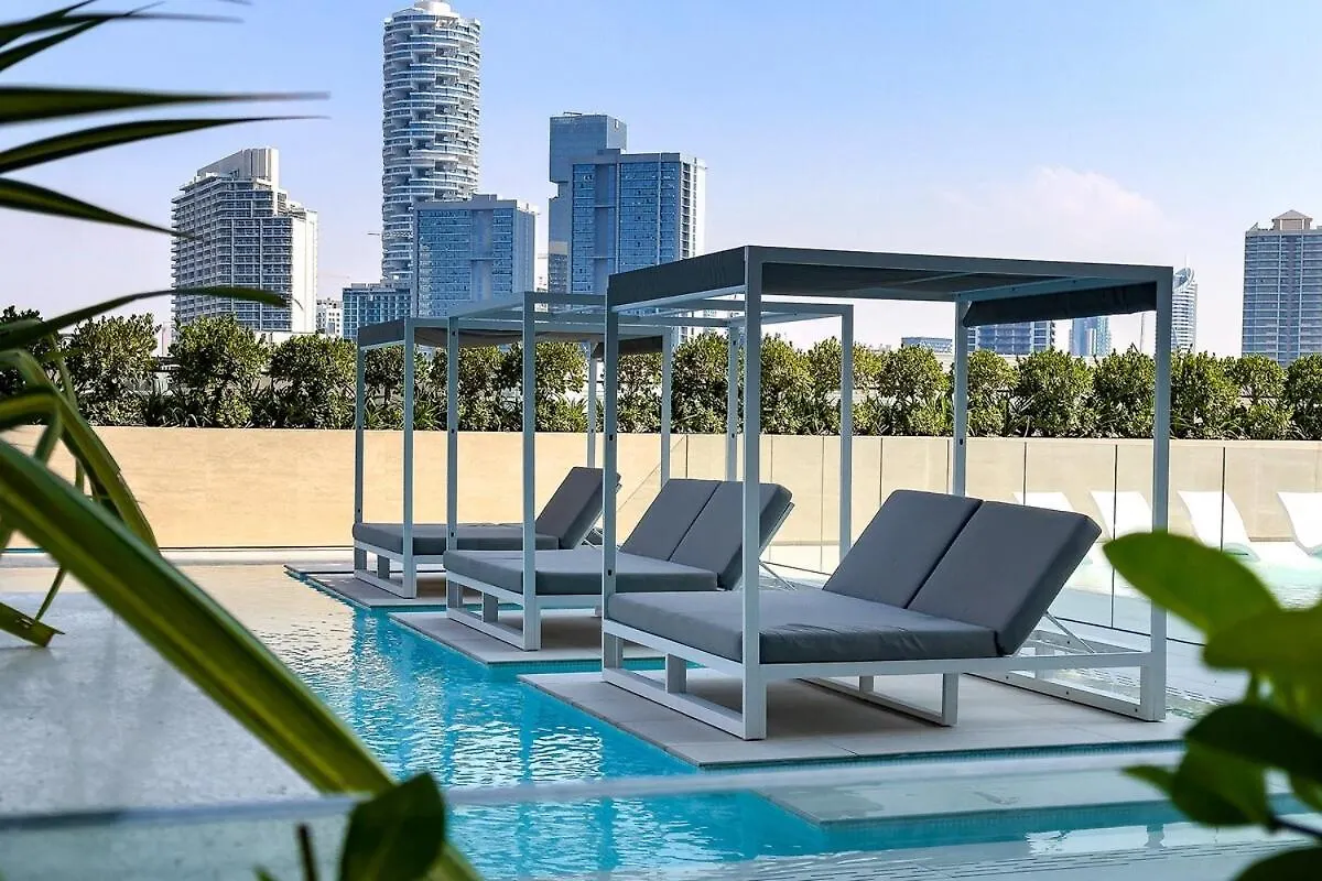Celestial View 1Bdr Apartment In Jvc Dubaj 0*,
